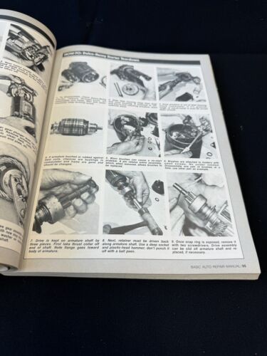 5th Edition 1973 Petersen's Basic Auto Repair Manual Tune Up Specs No 5 Vintage