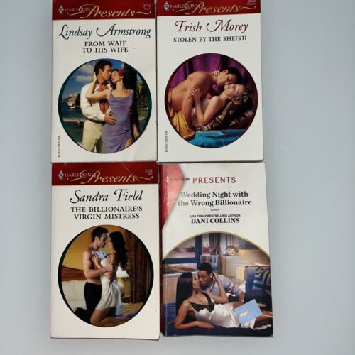 Lot of 8 HARLEQUIN PRESENTS books, spicy, seduction, passion