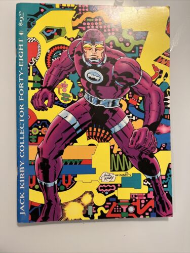 Lot of 8 JACK KIRBY COLLECTOR Comic - 32, 35, 37, 39, 40, 45, 47, 48 -OVER-SIZED