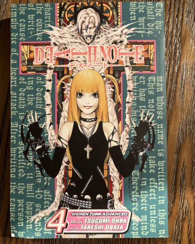 DEATHNOTE, Manga, Shonen Jump, vol 4, Young Adult Graphic Novel