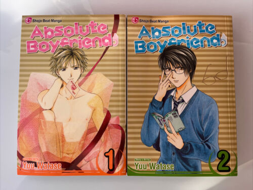 Absolute Boyfriend Yuu Watase Shojo Beat Manga Set 1-2 Viz Media Graphic Novel