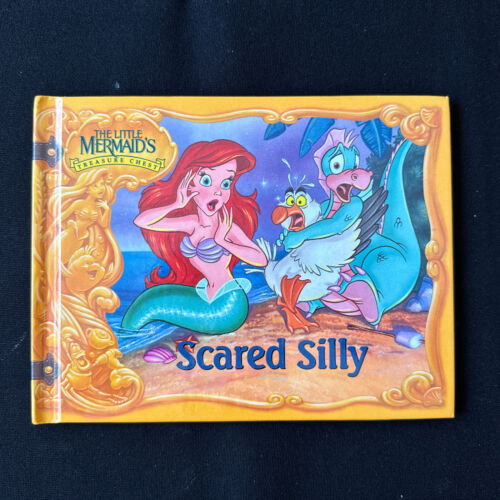 Disney - The Little Mermaid’s Treasure Chest 8 HC Bk Lot - Sebastian ,Ariel