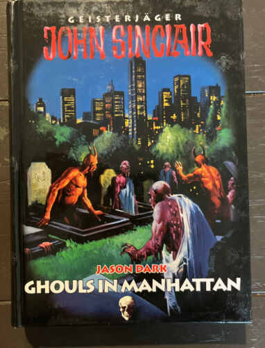 John Sinclair Geisterjager 5 Buch Lot, Horror, Thriller, Jason Dark,  Gebundene