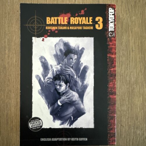 BATTLE ROYALE vol 3, Takami & Taguchi, Authentic Manga 18+