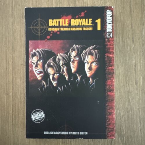 BATTLE ROYALE vol 1, Takami & Taguchi, Authentic Manga 18+