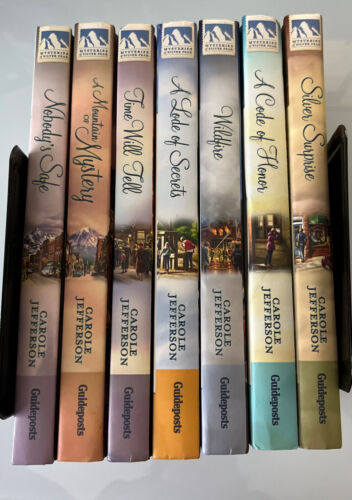 Lot of 7, Guideposts Mysteries of Silver Peak, Hardcover Books Fiction Bundle