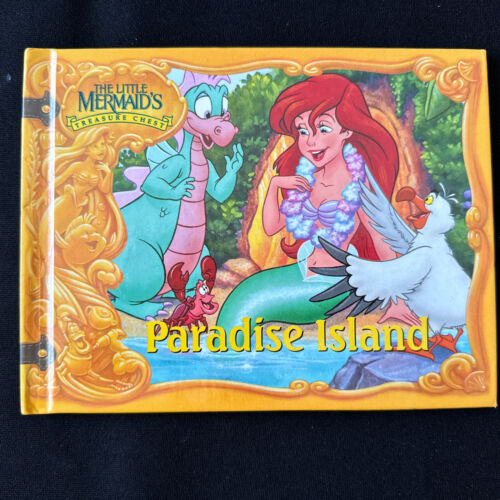 Disney - The Little Mermaid’s Treasure Chest 8 HC Bk Lot - Sebastian ,Ariel