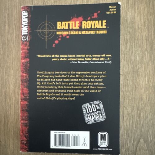 BATTLE ROYALE vol 7, Takami & Taguchi, Authentic Manga 18+