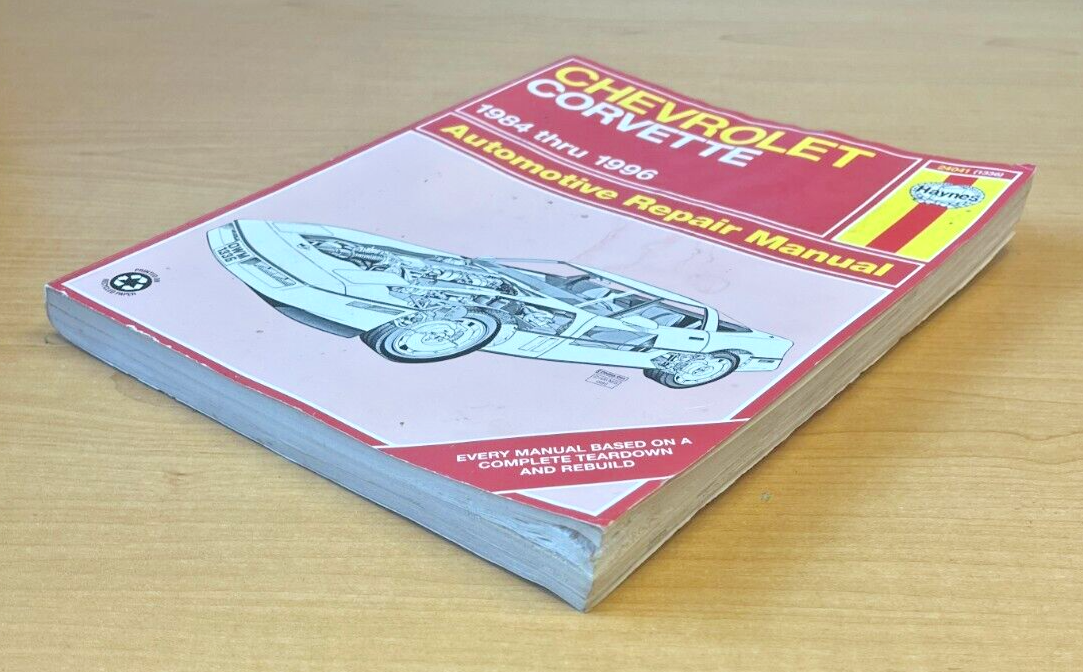 Haynes Repair Manual 24041 for Chevrolet Corvette (1984 Thru 1996)