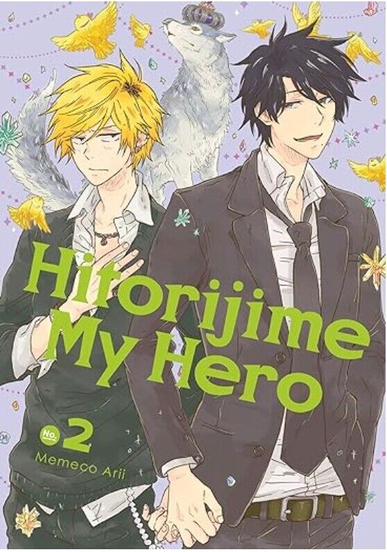 HITORIJIMI My Hero Manga, graphic Novel 2 vol lot, Volumes 1 & 2