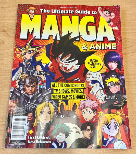 The Ultimate Guide to Manga & Anime January 2023 Magazine Special Collector