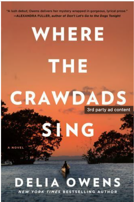 Where the Crawdads Sing by Delia Owens (2018, Hardcover)
