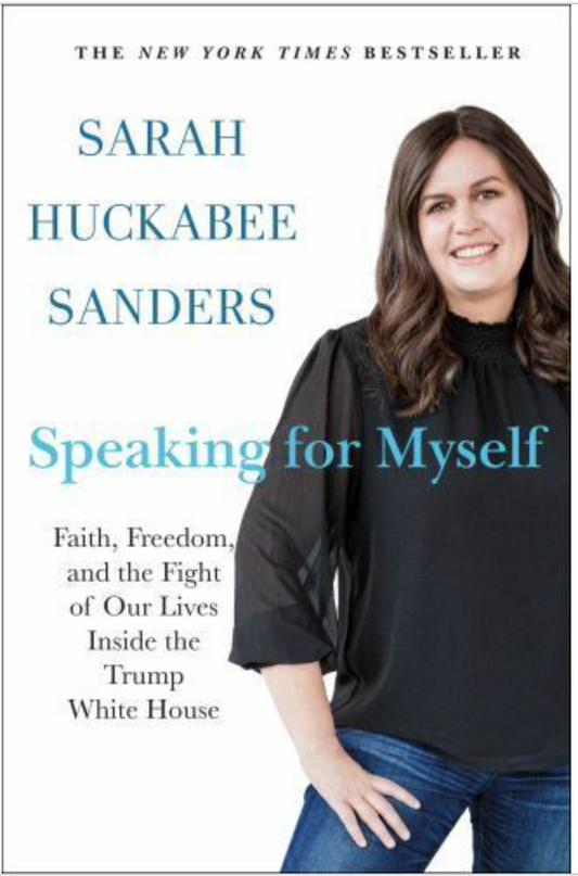 Speaking for Myself : Faith, Freedom & the Fight of Our Lives Inside the Trump Whitehouse