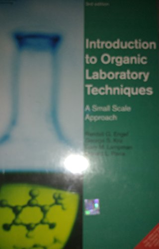 Introduction To Organic Laboratory Techniqes: A Small Scale Approach 3Ed (Pb 2014)