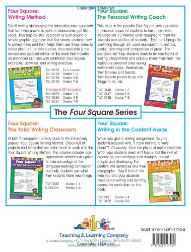 Four Square Writing Method Grades 7-9 w/ Enhanced CD