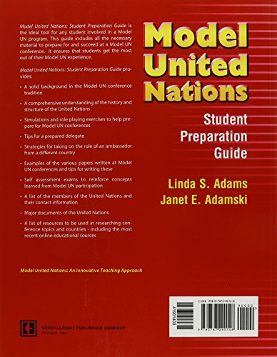 Model United Nations: Student Preparation Guide