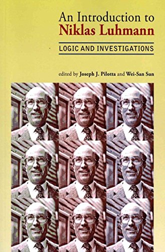 An Introduction to Niklas Luhmann: Logic and Investigations (Critical Bodies)