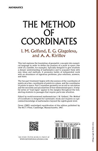 The Method of Coordinates (Dover Books on Mathematics)