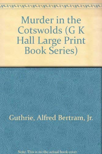 Murder in the Cotswolds (G K Hall Large Print Book Series)