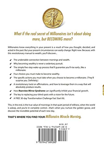 Miracle Morning Millionaires: What the Wealthy Do Before 8am That Will Make You Rich