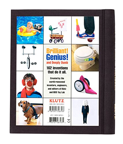 The Klutz Book of Inventions, 7.5" Length x 1" Width x 9" Height , Black