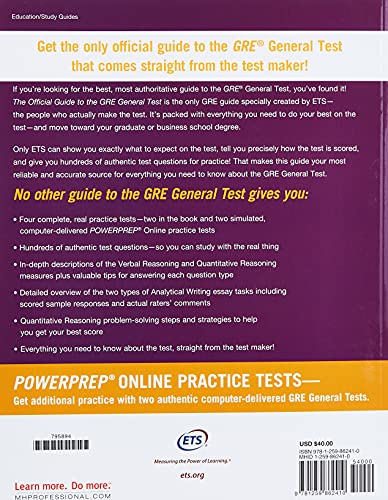 The Official Guide to the GRE General Test - 9614