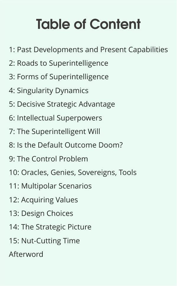 Superintelligence: Paths, Dangers, Strategies