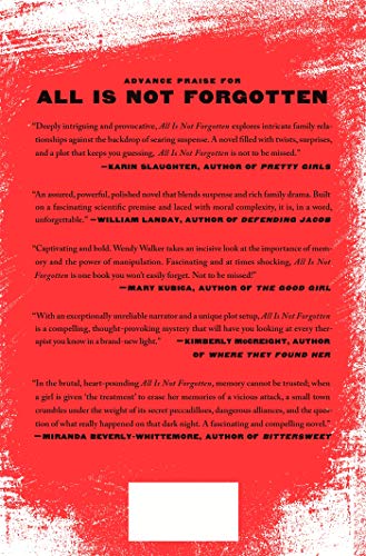 All Is Not Forgotten: A Novel