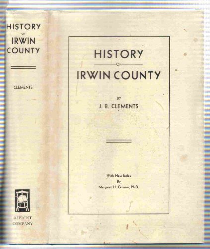 History of Irwin County